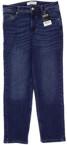 Damen Jeans, marineblau, Gr. EU 36, Elasthan, Baumwolle - Second Hand - Reserved - Modalova