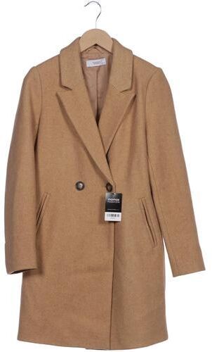 Damen Mantel, orange, Gr. EU 34, Synthetik, Wolle - Second Hand - Reserved - Modalova