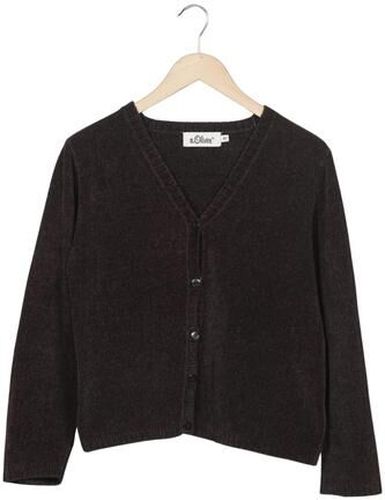 Damen Strickjacke, braun, Gr. EU 40, Synthetik - Second Hand - S. Oliver - Modalova