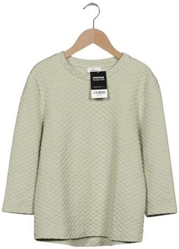 Damen Sweatshirt, hellgrün, Gr. S, Elasthan, Synthetik, Viskose - Second Hand - S. Oliver - Modalova