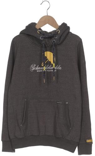 Damen Kapuzenpullover, grau, Gr. S, Elasthan, Baumwolle, Synthetik - Second Hand - Schmuddelwedda - Modalova