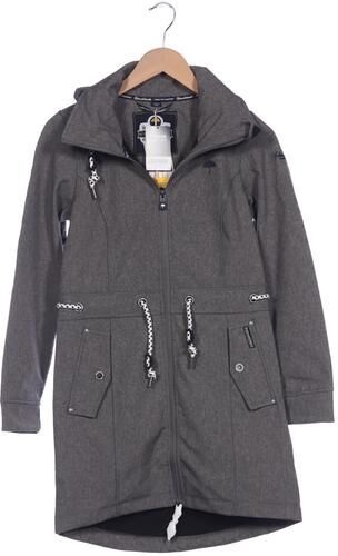 Damen Mantel, grau, Gr. XS, Synthetik - Second Hand - Schmuddelwedda - Modalova