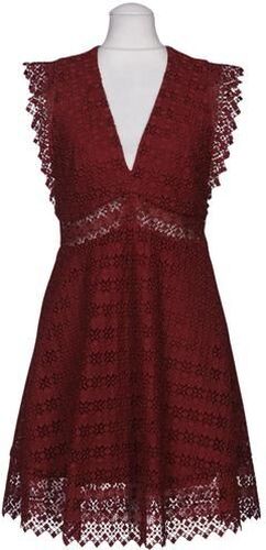 Damen Kleid, bordeaux, Gr. EU 36 ( 1), Synthetik - Second Hand - Sandro - Modalova