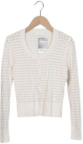 Damen Strickjacke, cremeweiß, Gr. EU 36 ( 1), Synthetik, Viskose - Second Hand - Sandro - Modalova