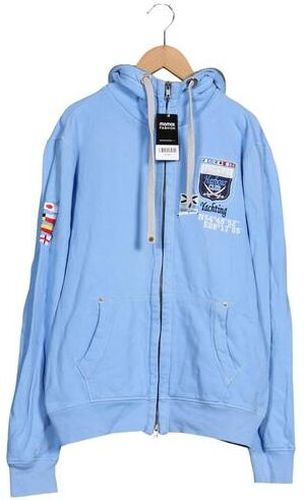 Damen Kapuzenpullover, blau, Gr. M, Baumwolle - Second Hand - Sansibar - Modalova