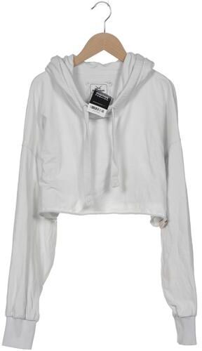 Damen Kapuzenpullover, weiß, Gr. M, Elasthan, Baumwolle - Second Hand - Sansibar - Modalova