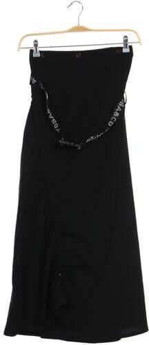 Damen Rock, schwarz, Gr. W27, Synthetik, Viskose - Second Hand - Second Hand Einzelstücke - Modalova