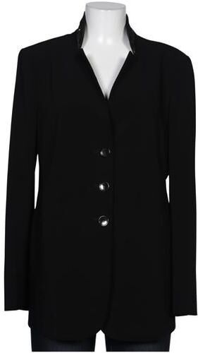 Damen Blazer, schwarz, Gr. EU 42, Synthetik, Viskose - Second Hand - Selection by Ulla Popken - Modalova