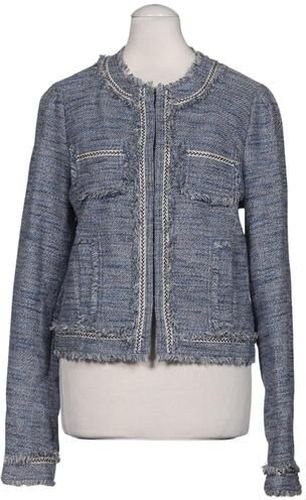 Damen Blazer, blau, Gr. EU 38, Baumwolle, Leinen, Synthetik - Second Hand - SET - Modalova