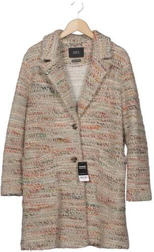 Damen Mantel, beige, Gr. EU 38, Baumwolle, Schurwolle, Synthetik, Wolle - Second Hand - SET - Modalova