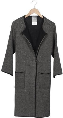 Damen Strickjacke, schwarz, Gr. EU 36, Synthetik, Wolle - Second Hand - SET - Modalova