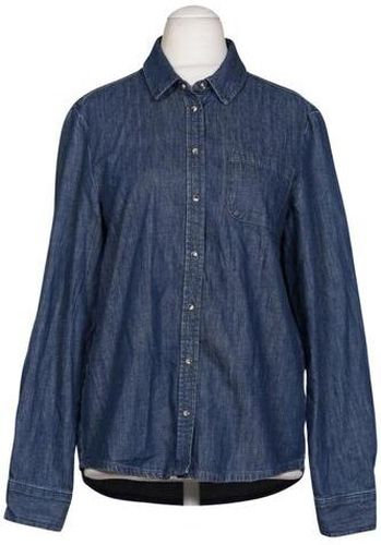 Sezane Damen Bluse, blau, Gr. EU 36 (F 38), Baumwolle - Second Hand - Sézane - Modalova