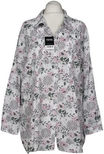 Damen Bluse, weiß, Gr. EU 56, Baumwolle - Second Hand - Sheego - Modalova