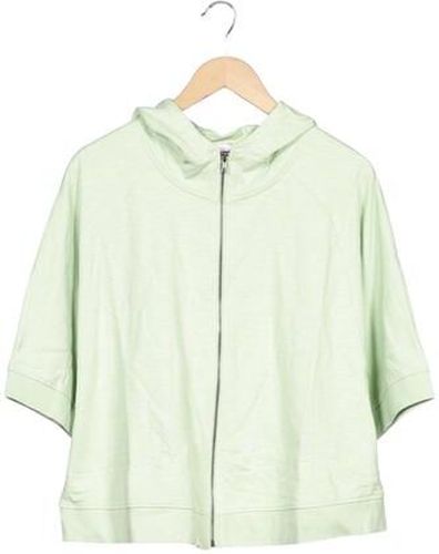 Damen Kapuzenpullover, hellgrün, Gr. EU 44, Baumwolle, Synthetik - Second Hand - Sheego - Modalova