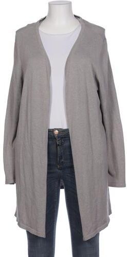 Damen Strickjacke, grau, Gr. EU 44, Baumwolle, Synthetik - Second Hand - Sheego - Modalova
