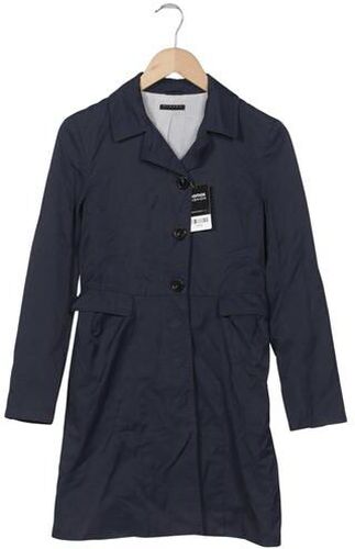 Damen Mantel, marineblau, Gr. EU 34, Baumwolle, Synthetik - Second Hand - Sisley - Modalova