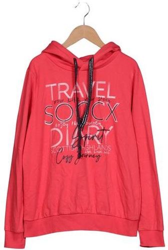 Damen Kapuzenpullover, rot, Gr. EU 38, Baumwolle, Synthetik - Second Hand - Soccx - Modalova