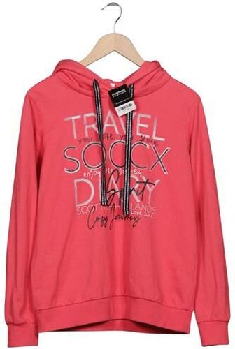 Damen Kapuzenpullover, pink, Gr. EU 38, Baumwolle, Synthetik - Second Hand - Soccx - Modalova