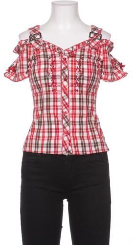 Damen Bluse, rot, Gr. EU 32, Elasthan, Baumwolle, Synthetik - Second Hand - Spieth Wensky - Modalova