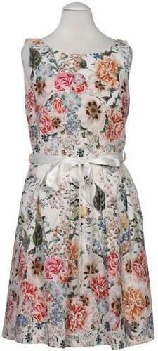 Damen Kleid, mehrfarbig, Gr. EU 36, Elasthan, Synthetik - Second Hand - Swing - Modalova