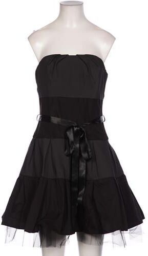 Damen Kleid, schwarz, Gr. EU 36, Synthetik - Second Hand - Swing - Modalova