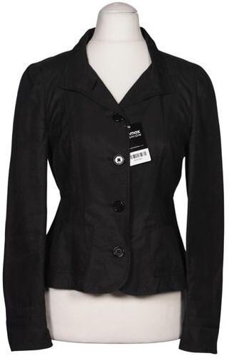 Damen Blazer, schwarz, Gr. EU 36, Baumwolle, Leinen, Synthetik, Viskose - Second Hand - St.Emile - Modalova