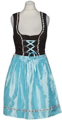 Damen Kleid, blau, Gr. EU 36, Baumwolle, Synthetik - Second Hand - Stockerpoint - Modalova