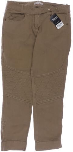 Damen Stoffhose, beige, Gr. EU 36 - Second Hand - Stefanel - Modalova