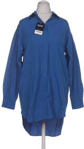 Damen Bluse, blau, Gr. S, Baumwolle, Synthetik - Second Hand - Stradivarius - Modalova