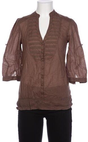 Damen Bluse, braun, Gr. S - Second Hand - Stradivarius - Modalova