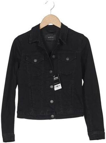 Damen Jacke, schwarz, Gr. XS, Elasthan, Baumwolle - Second Hand - Stradivarius - Modalova