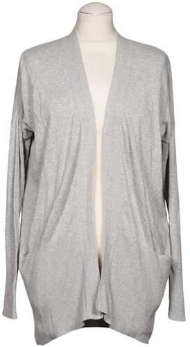 Damen Strickjacke, grau, Gr. EU 38, Baumwolle, Viskose - Second Hand - Street One - Modalova