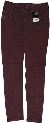 Damen Jeans, bordeaux, Gr. W26 L30, Elasthan - Second Hand - Street One - Modalova