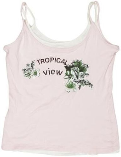 Damen Top, pink, Gr. EU 40, Elasthan, Baumwolle - Second Hand - Street One - Modalova