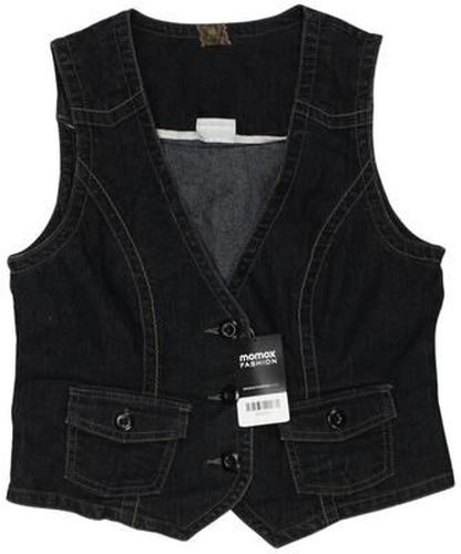 Damen Weste, marineblau, Gr. EU 40, Elasthan, Baumwolle, Leinen, Synthetik - Second Hand - Street One - Modalova