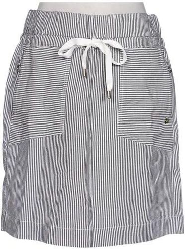 Damen Rock, grau, Gr. EU 36, Elasthan, Baumwolle, Viskose - Second Hand - Street One - Modalova