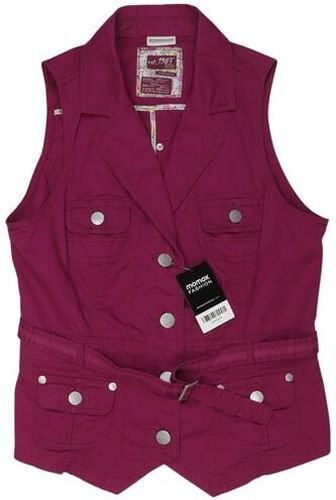 Damen Weste, flieder, Gr. EU 42, Baumwolle - Second Hand - Street One - Modalova