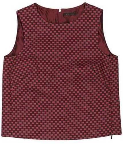 Damen Top, rot, Gr. EU 40, Schurwolle, Synthetik, Viskose - Second Hand - Strenesse - Modalova