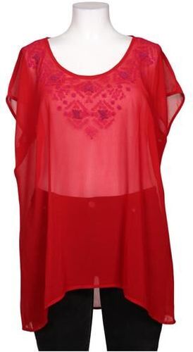 Damen Bluse, rot, Gr. EU 48, Synthetik - Second Hand - Studio Untold - Modalova