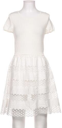 Damen Kleid, cremeweiß, Gr. 3Xs, Baumwolle, Synthetik, Viskose - Second Hand - Suncoo - Modalova