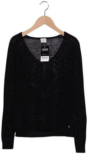 Damen Pullover, schwarz, Gr. EU 36, Synthetik - Second Hand - Taifun - Modalova