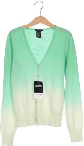 Damen Strickjacke, grün, Gr. EU 30 (US 00), Wolle - Second Hand - Theory - Modalova