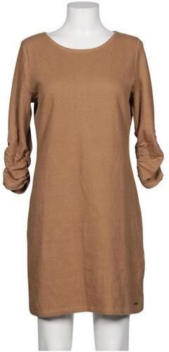 Damen Kleid, beige, Gr. L, Baumwolle, Synthetik - Second Hand - Tom Tailor Denim - Modalova