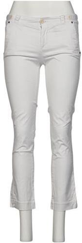 Damen Stoffhose, weiß, Gr. L, Elasthan, Baumwolle - Second Hand - TRANSIT PAR SUCH - Modalova