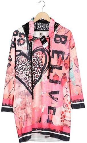 Damen Kapuzenpullover, pink, Gr. M, Baumwolle, Mohair - Second Hand - tredy - Modalova