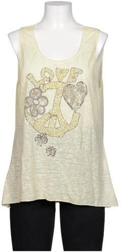 Damen Top, cremeweiß, Gr. EU 42, Synthetik, Viskose - Second Hand - tredy - Modalova