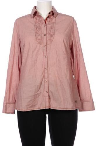 Damen Bluse, orange, Gr. EU 42, Elasthan, Baumwolle - Second Hand - Triangle - Modalova