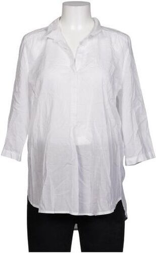 Damen Bluse, weiß, Gr. EU 42, Baumwolle - Second Hand - Triangle - Modalova