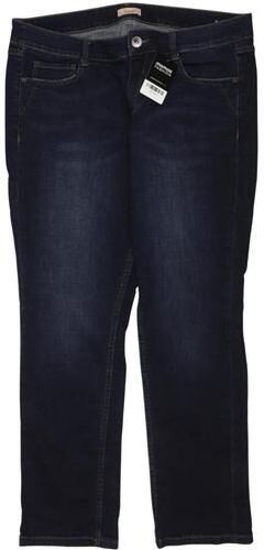 Damen Jeans, marineblau, Gr. EU 44, Elasthan, Baumwolle, Synthetik - Second Hand - Triangle - Modalova