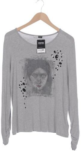 Tuzzi Nero Damen Langarmshirt, grau, Gr. EU 46, Elasthan, Viskose - Second Hand - AHEAD - Modalova